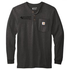 Unisex Carhartt Long Sleeve Henley Tee