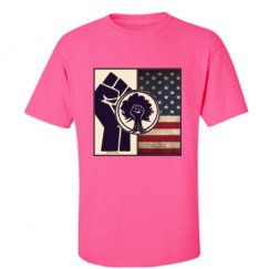 Unisex Ultra Cotton Safety Neon Crewneck Tee