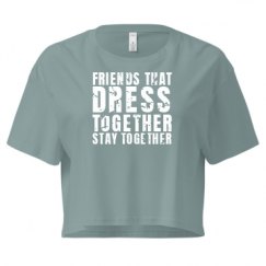 Ladies Festival Cali Crop Top Tee