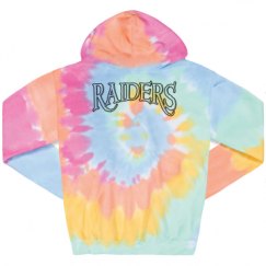 Unisex Tie-Dye Fleece Hoodie