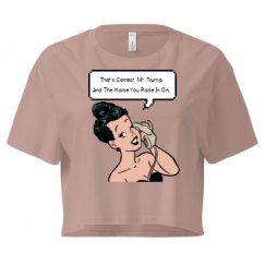 Ladies Festival Cali Crop Top Tee