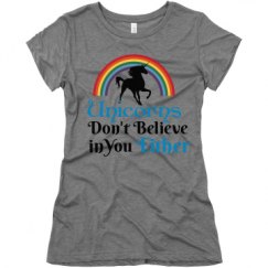 Ladies Slim Fit Super Soft Triblend Tee