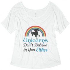 Ladies Flowy Slouchy Tee