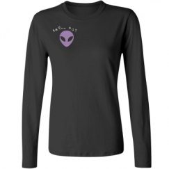 Ladies Relaxed Fit Basic Long Sleeve Tee