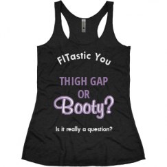 Ladies Slim Fit Super Soft Racerback Triblend Tank