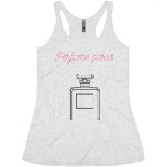 Ladies Slim Fit Super Soft Racerback Triblend Tank