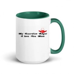 15oz Ceramic Mug with Color Inside