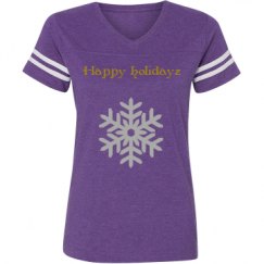 Ladies Relaxed Fit Vintage Sports Tee