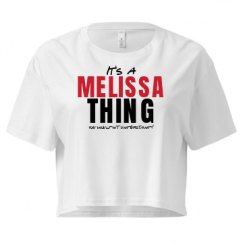 Ladies Festival Cali Crop Top Tee