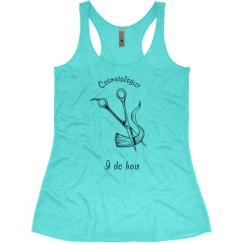 Ladies Slim Fit Super Soft Racerback Triblend Tank