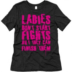 Ladies Relaxed Fit Super Soft Triblend Tee