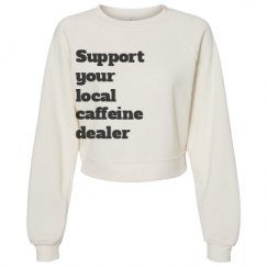 Women's Raglan Pullover Fleece