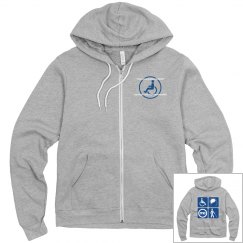 Atypical Poliomyelitis Heather Unisex Hoody
