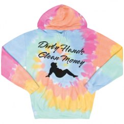 Unisex Tie-Dye Fleece Hoodie