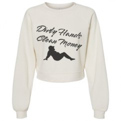 Women's Raglan Pullover Fleece