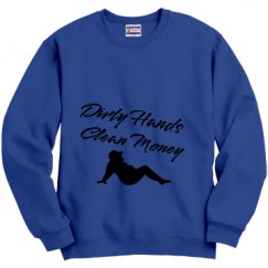 Unisex Film and Foil Crewneck Sweatshirt