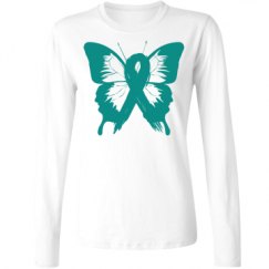 Ladies Relaxed Fit Basic Long Sleeve Tee