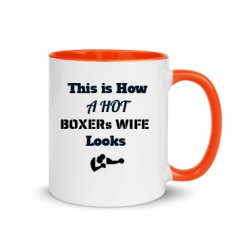 11oz Ceramic Mug with Color Inside