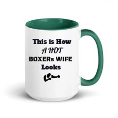 15oz Ceramic Mug with Color Inside