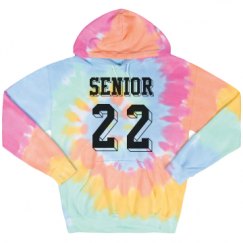 Unisex Tie-Dye Fleece Hoodie