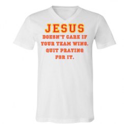 Unisex V-Neck Jersey Tee