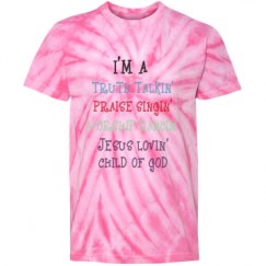 Youth Tie-Dye Cyclone Pinwheel Tee