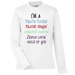 Youth Performance Long Sleeve Tee