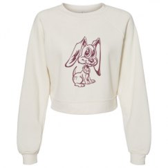 Women's Raglan Pullover Fleece