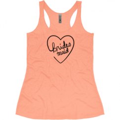 Ladies Slim Fit Super Soft Racerback Triblend Tank