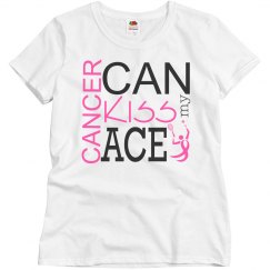 Kiss My Ace Breast Cancer Tennis Shirt