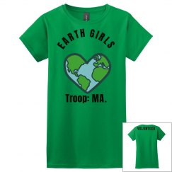 earth girls volunteer shirt