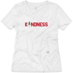 Ladies Relaxed Fit V-Neck Tee