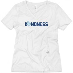 Ladies Relaxed Fit V-Neck Tee