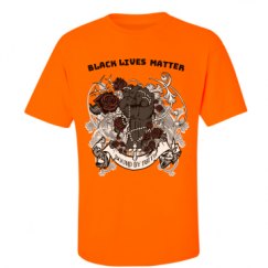 Unisex Ultra Cotton Safety Neon Crewneck Tee