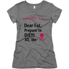 Ladies Slim Fit Super Soft Triblend Tee