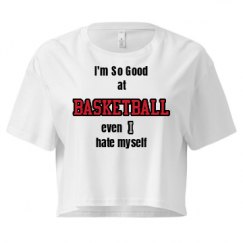 Ladies Festival Cali Crop Top Tee