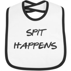 Infant Contrast Trim Bib