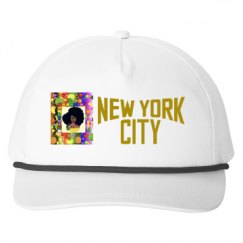 Snapback Five-Panel Rope Hat