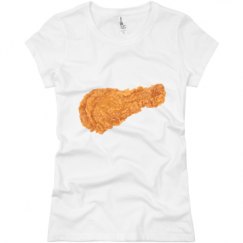 Ladies Slim Fit Basic Promo Jersey Tee