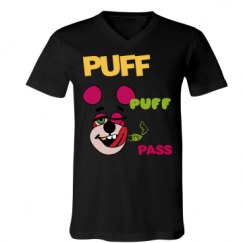 Unisex V-Neck Jersey Tee
