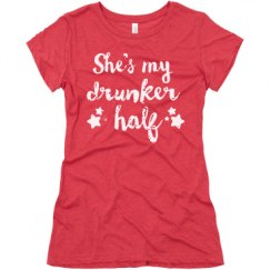 Ladies Slim Fit Super Soft Triblend Tee