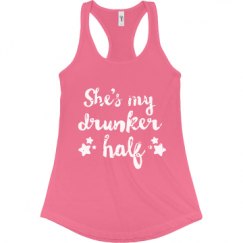 Ladies Slim Fit Racerback Tank Top