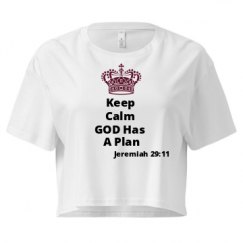 Ladies Festival Cali Crop Top Tee