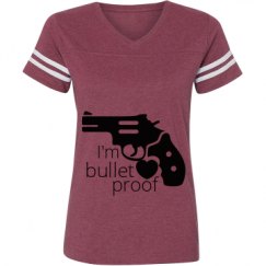 Ladies Relaxed Fit Vintage Sports Tee