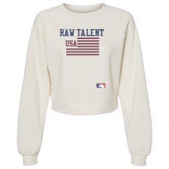 Women's Raglan Pullover Fleece