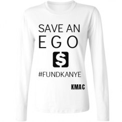 Ladies Relaxed Fit Basic Long Sleeve Tee