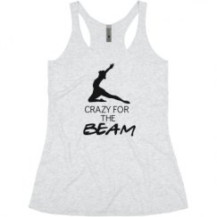 Ladies Slim Fit Super Soft Racerback Triblend Tank