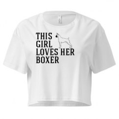 Ladies Festival Cali Crop Top Tee