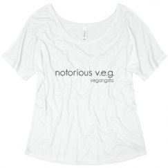 Ladies Flowy Slouchy Tee