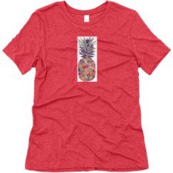 Ladies Relaxed Fit Super Soft Triblend Tee